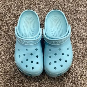 Blue Crocs